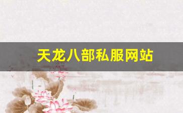 新开天龙八部发布网:天龙八部私服网站 (13)